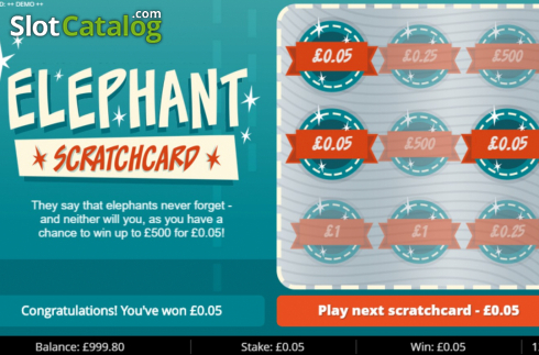 Скрин5. Elephant Scratch слот