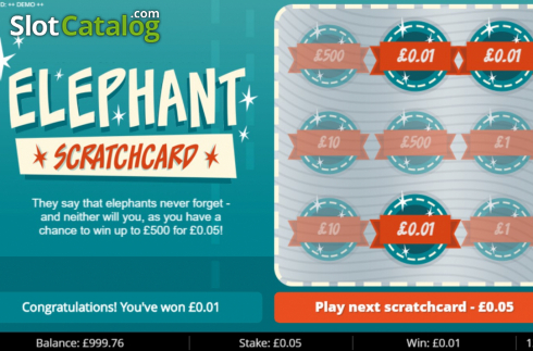 Скрин6. Elephant Scratch слот