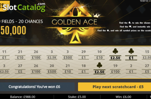 Скрин4. Golden Ace слот