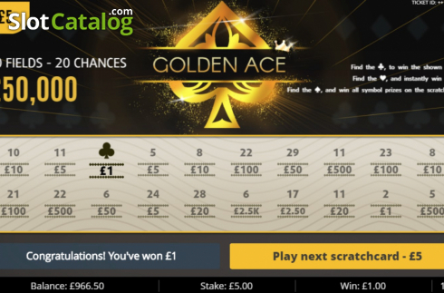 Скрин5. Golden Ace слот