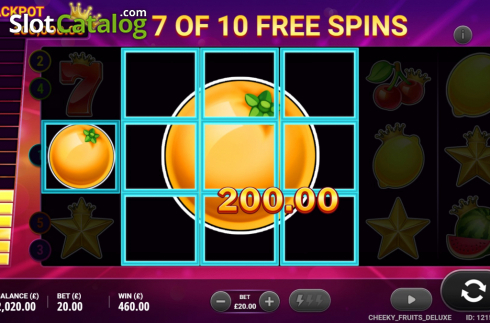 Скрин5. Cheeky Fruits 6 Deluxe слот