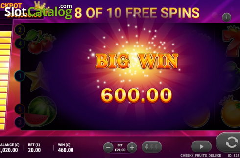 Скрин6. Cheeky Fruits 6 Deluxe слот