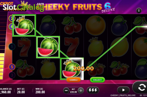 Скрин7. Cheeky Fruits 6 Deluxe слот
