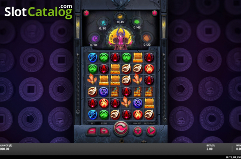 Скрин2. Elite of Evil - Portal of Gold слот