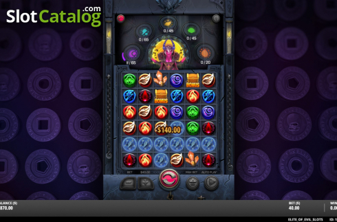 Скрин3. Elite of Evil - Portal of Gold слот