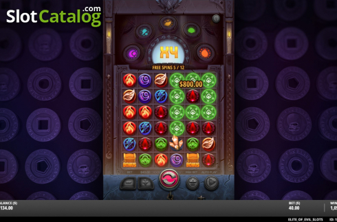 Скрин5. Elite of Evil - Portal of Gold слот