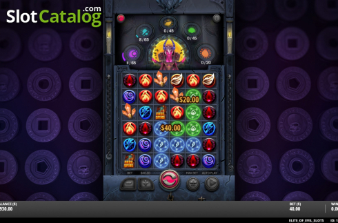 Скрин7. Elite of Evil - Portal of Gold слот