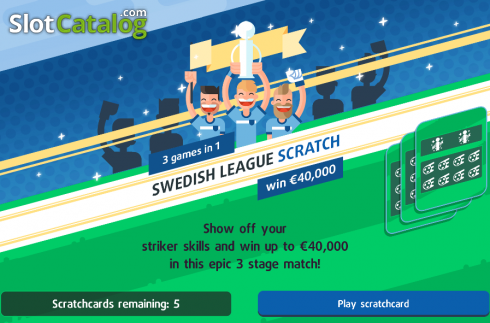 Скрин2. Swedish League Scratch слот