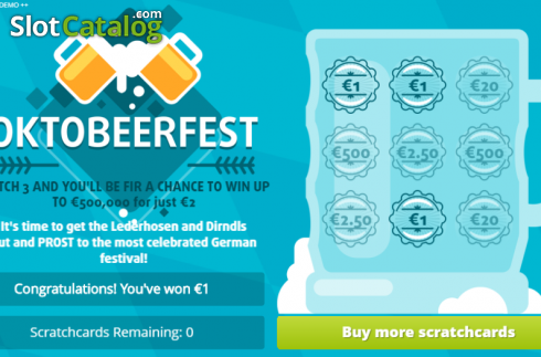 Скрин3. Octobeerfest слот