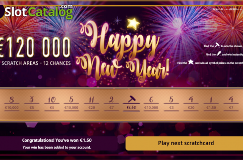 Скрин3. Happy New Year (G.Games) слот