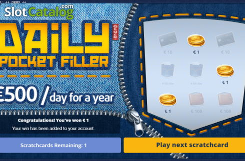 Скрин4. Daily Pocket Filler слот