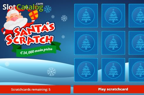 Скрин2. Santa's Scratch слот