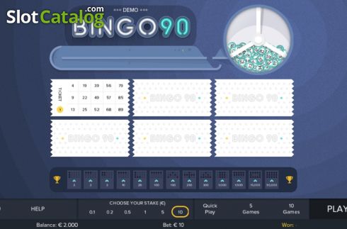 Скрин2. Bingo 90 (G.Games) слот