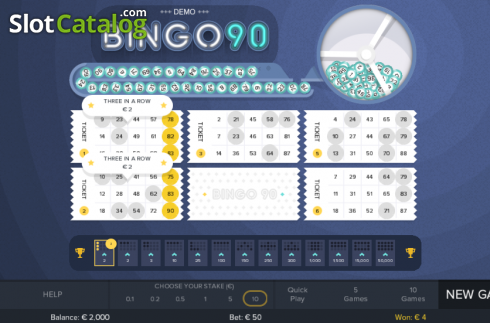 Скрин4. Bingo 90 (G.Games) слот