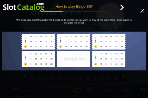 Скрин5. Bingo 90 (G.Games) слот