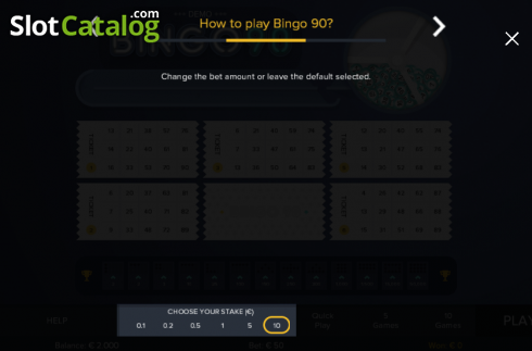 Скрин6. Bingo 90 (G.Games) слот