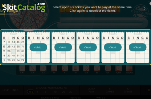 Скрин5. Bingo Jackpot слот
