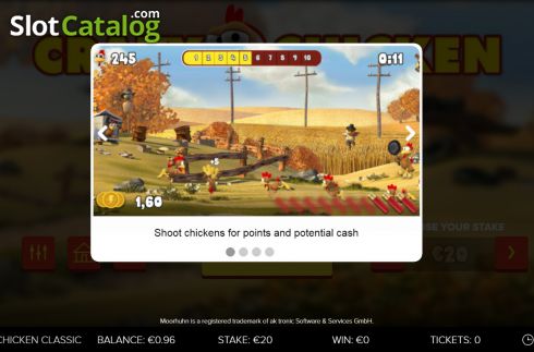 Скрин2. Crazy Chicken Classic слот