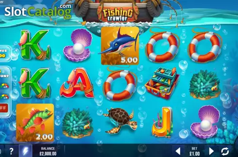 Скрин2. Fishing Trawler слот
