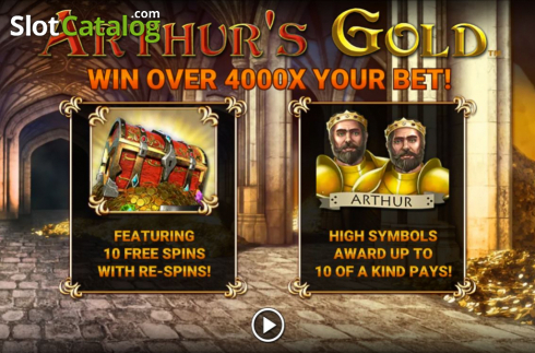 Скрин2. Arthurs Gold слот