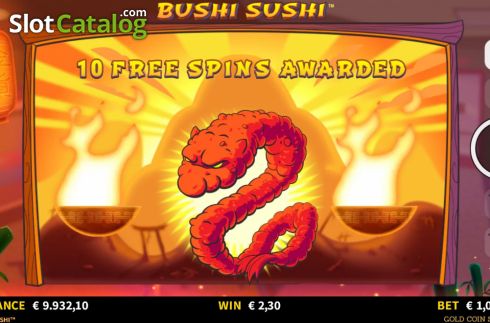Скрин7. Bushi Sushi слот