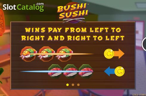 Скрин2. Bushi Sushi слот