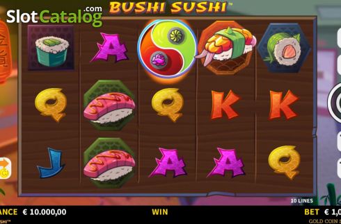 Скрин3. Bushi Sushi слот