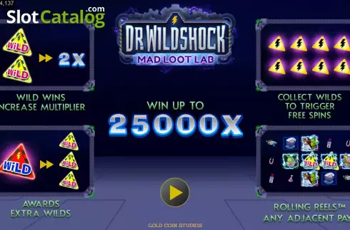 Скрин2. Dr Wildshock Mad Loot Lab слот
