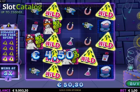 Скрин5. Dr Wildshock Mad Loot Lab слот