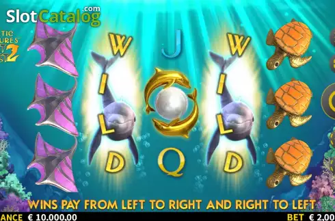 Скрин3. Aquatic Treasures Coast 2 Coast слот