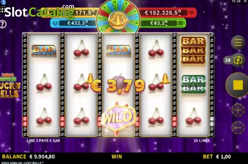 Скрин5. Mega Moolah Lucky Bells слот