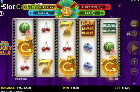 Скрин6. Mega Moolah Lucky Bells слот
