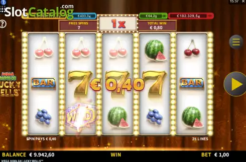 Скрин8. Mega Moolah Lucky Bells слот