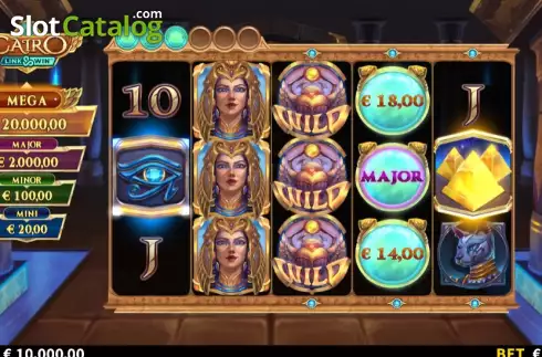 Скрин3. Cairo Link and Win слот