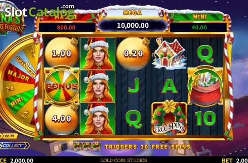 Скрин3. Fiona’s Christmas Fortune слот