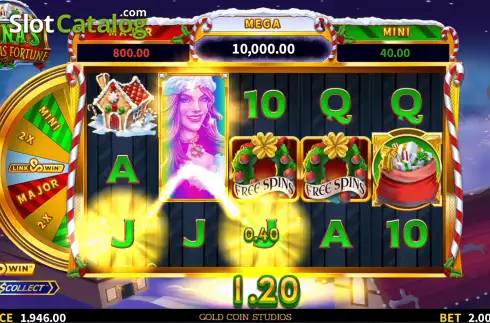 Скрин4. Fiona’s Christmas Fortune слот