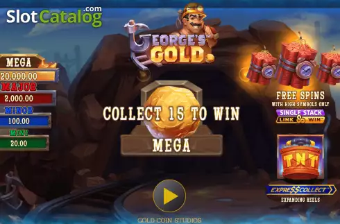 Скрин2. George’s Gold слот
