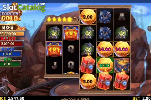 Скрин4. George’s Gold слот