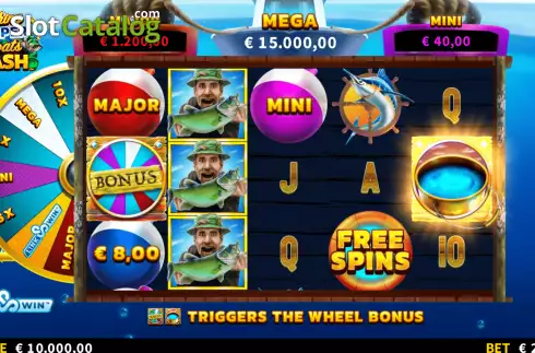 Скрин3. Fishing Deeper Floats of Cash слот