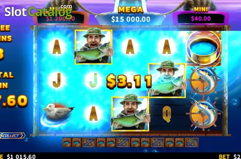 Скрин7. Fishing Deeper Floats of Cash слот