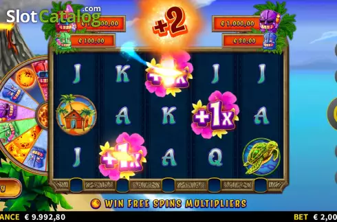 Скрин9. Triple Tiki Super Free Spins слот