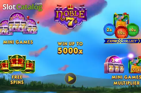 Скрин2. Noble 7s слот