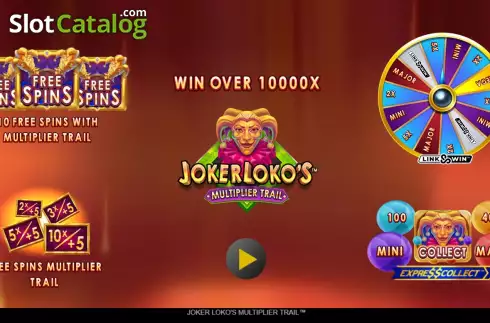 Скрин2. Joker Loko's Multiplier Trail слот