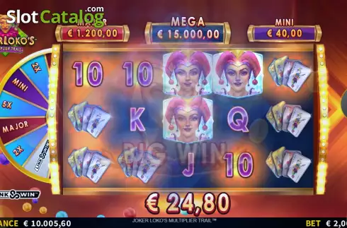 Скрин5. Joker Loko's Multiplier Trail слот