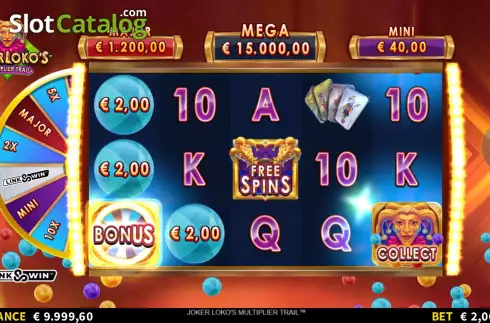 Скрин7. Joker Loko's Multiplier Trail слот