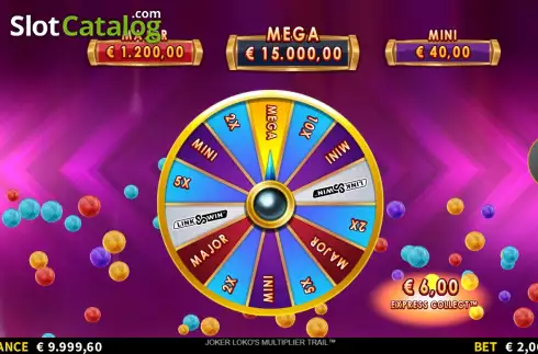 Скрин8. Joker Loko's Multiplier Trail слот