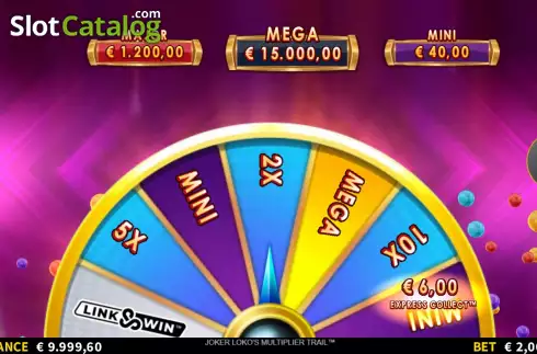 Скрин9. Joker Loko's Multiplier Trail слот