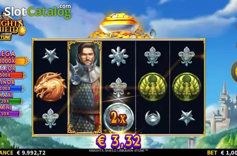 Скрин5. Knights Shield Link&Win 4Tune слот
