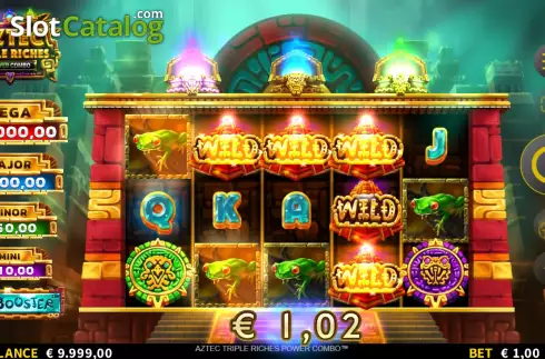 Скрин3. Aztec Triple Riches Power Combo слот