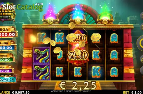 Скрин5. Aztec Triple Riches Power Combo слот